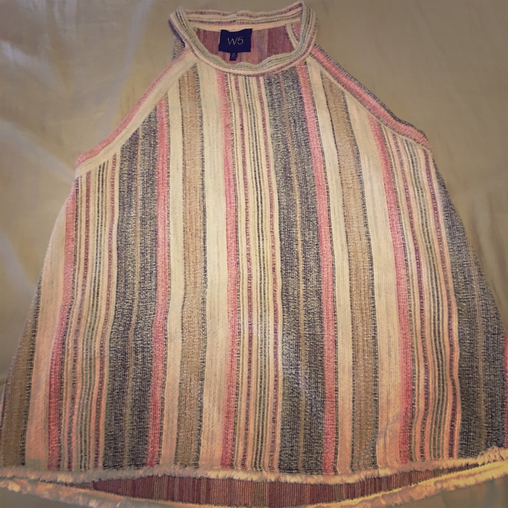 Anthropologie W5 bohemian halter top